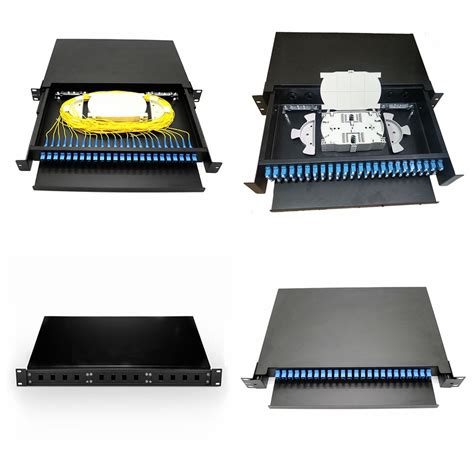 fiber junction terminal box|rack mount fiber termination box.